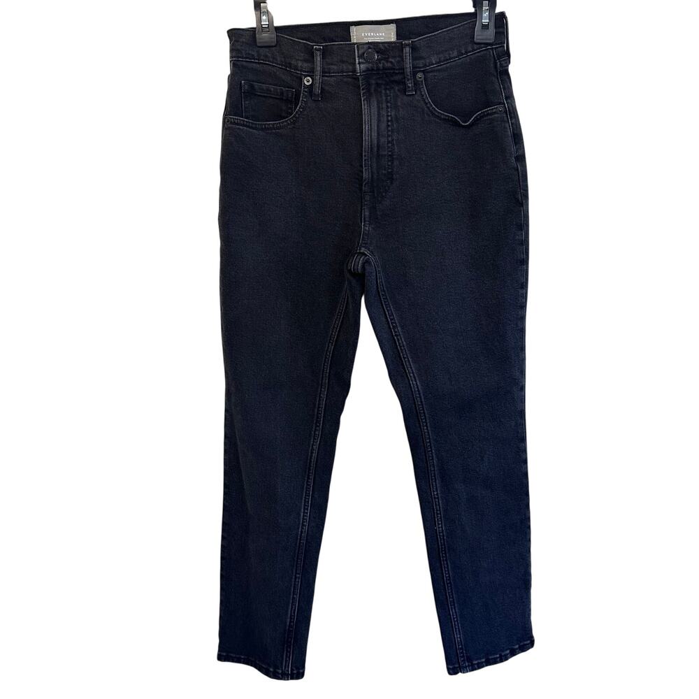 Everlane grey faded skinny cropped jeans size 26 crop